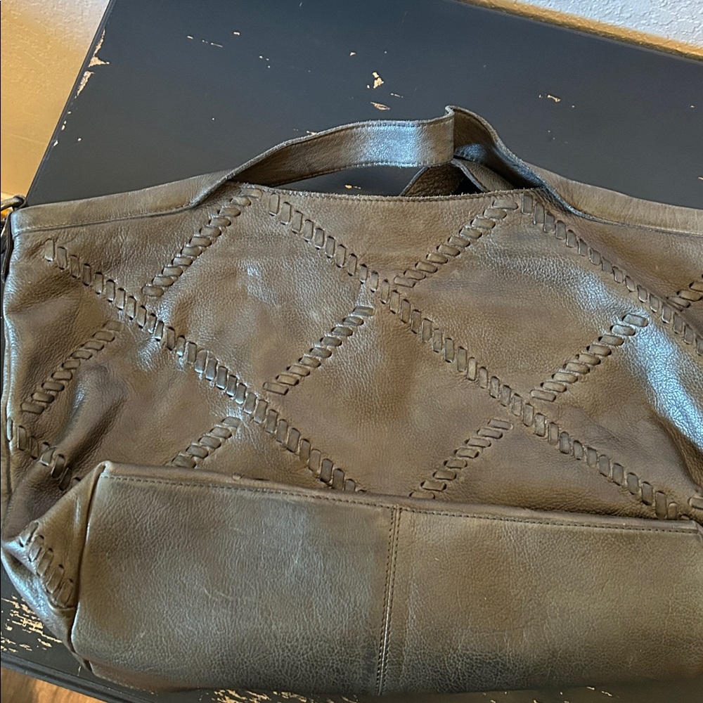 Latico Leathers Van Tote Bag in Olive - Picture 3 of 8